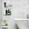 NEX™ Silver Shower Caddy Hanging Basket Shelf Set